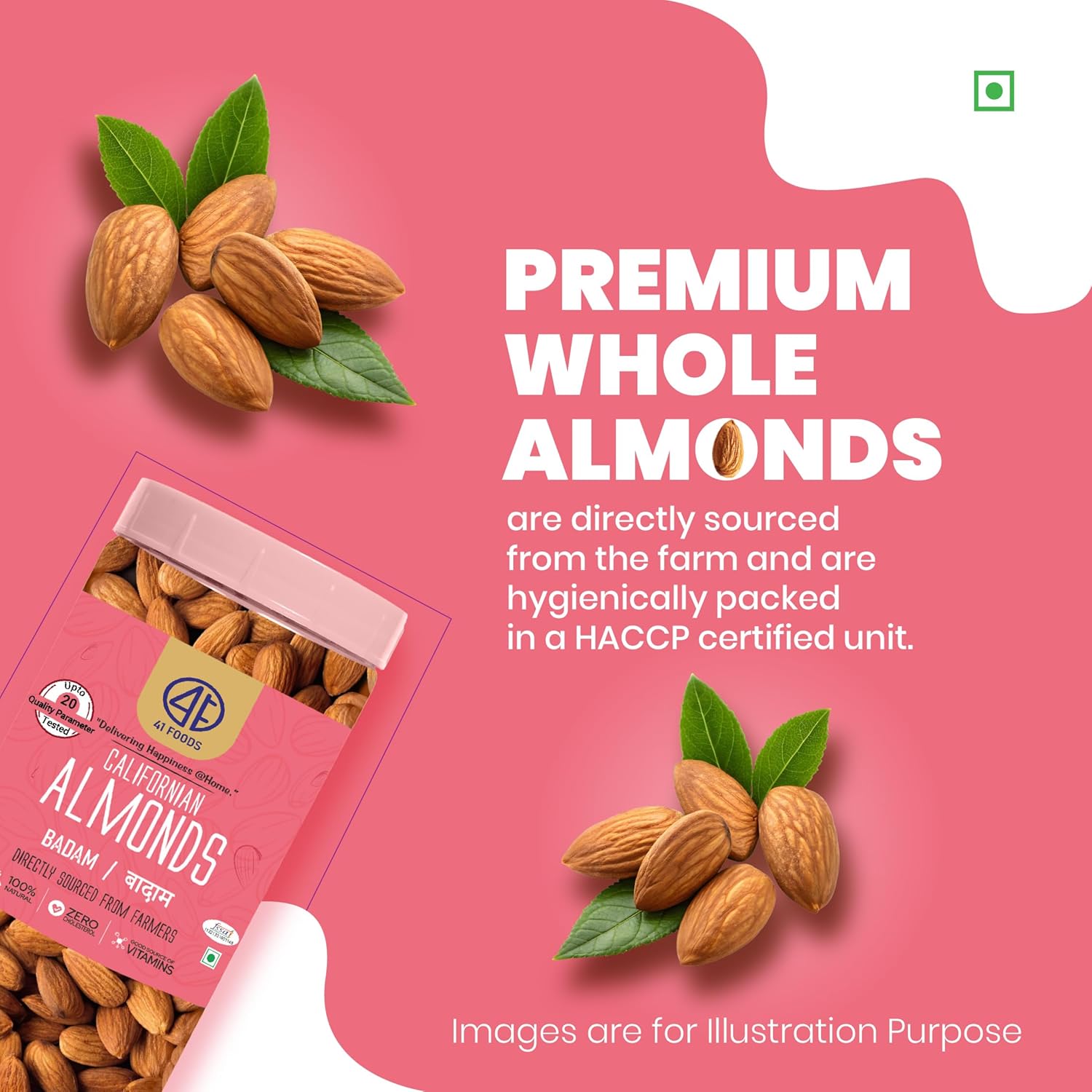 Temperado Dry Fruits Combo Pack  250gm6  Kaju Badam Pista Kishmish Anjeer Akhrot Giri Almonds, Cashews, Figs, Pistachios, Raisins, Walnuts (6 x 250 g)