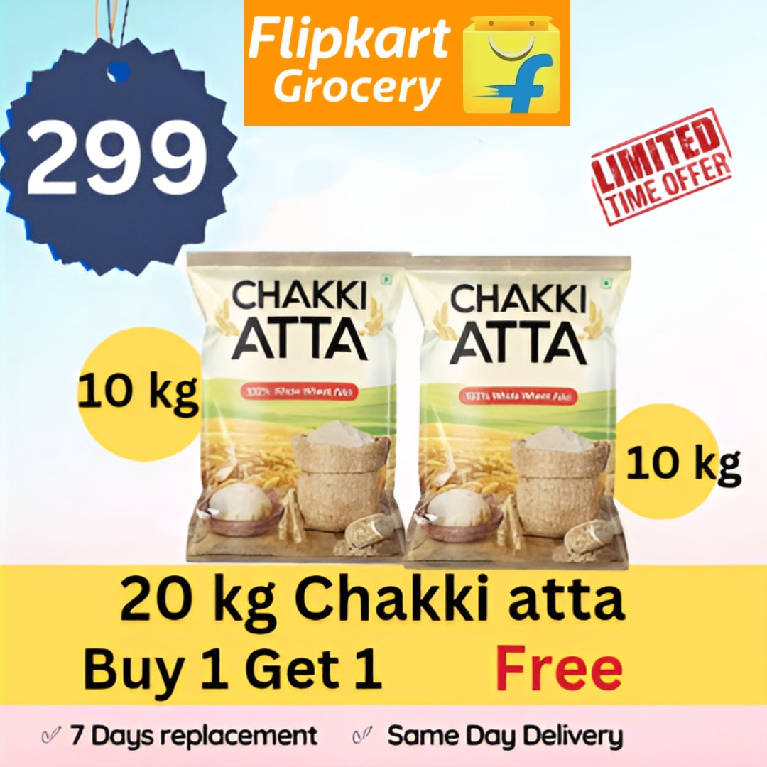All in One Combo of 2 20Kg Chakki Atta