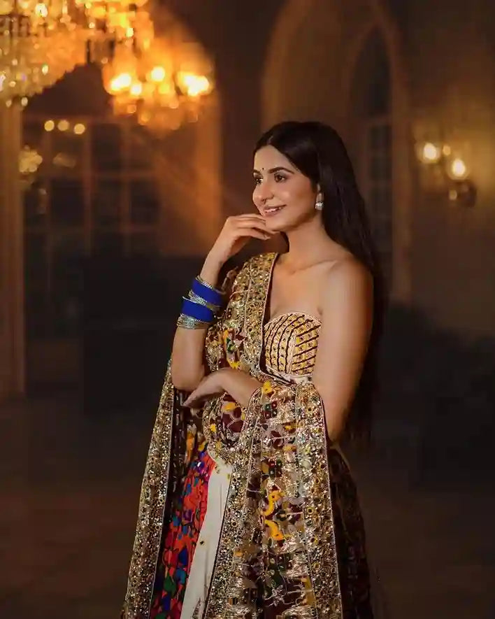 Regal Heritage Patchwork Chaniya Choli – A Tapestry of Tradition and Elegance